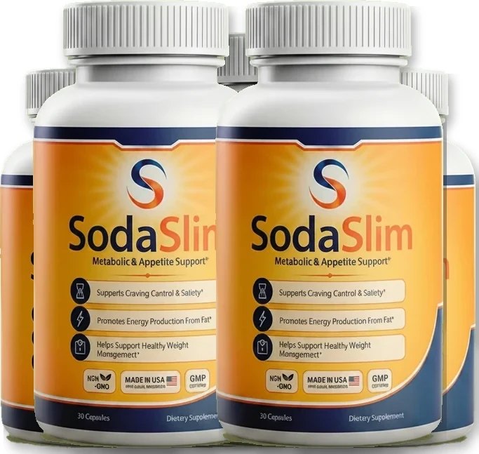 SodaSlim, 6 bottles of 30 capsules