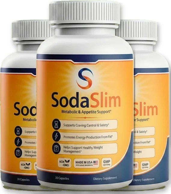 SodaSlim, 3 bottles of 30 capsules