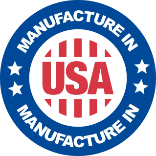 Made in USA with global ingredients seal